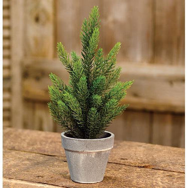 Tahoe Pine Tree w Gray Pot 12 - The Fox Decor